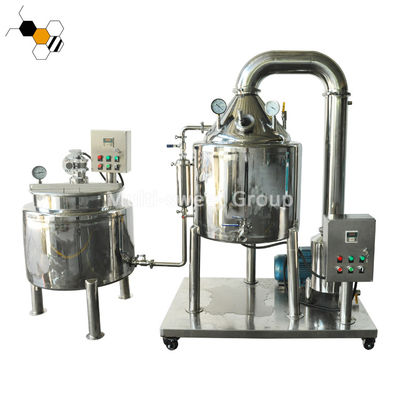 Qualität Doppelte Verdickungs-Behälter 2T Honey Filtering Machine Honey Extractor usine